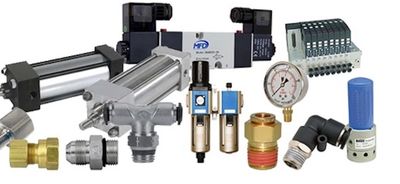 Pneumatic components, spare and accessories