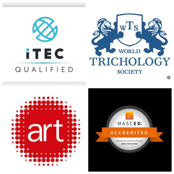 The World Trichology Society  The Association of Registered Trichologist and iTEC qualification 

