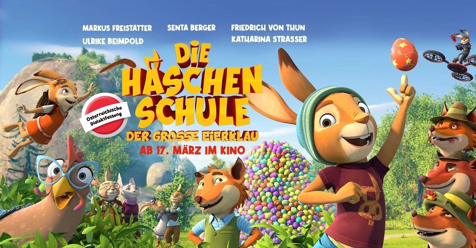 Die Häschenschule, der grosse Eierklau, österreichischer Kinofilm