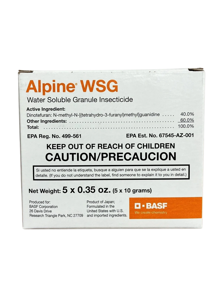 Alpine WSG 10 Gram Water Soluble Insecticide - Kills Ants, Roaches, Scorpions & More