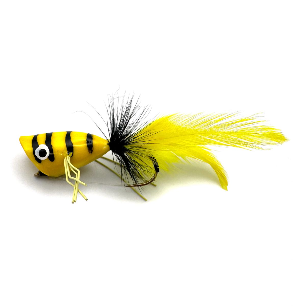 Bass Popper Yellow