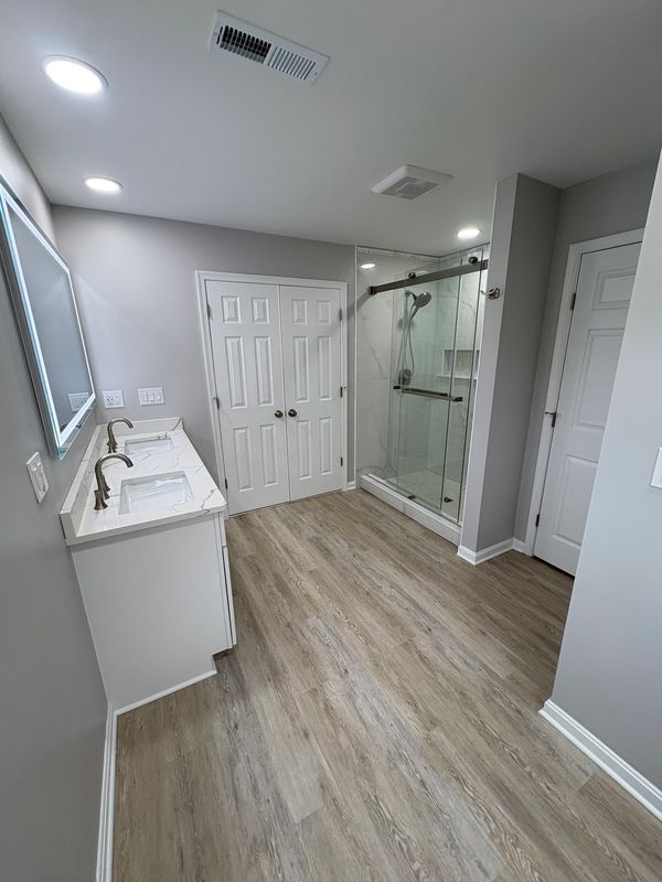 Bathroom renovation in Sykesville