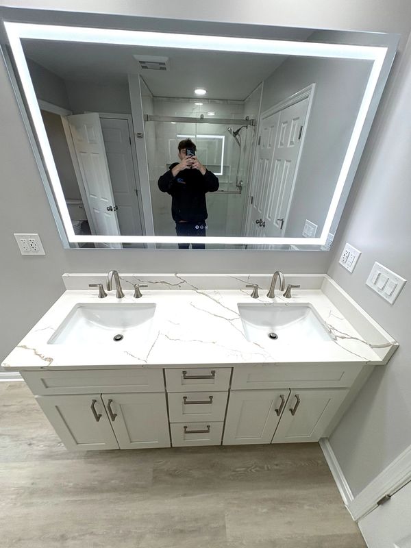 Bathroom remodel in Carroll County, MD