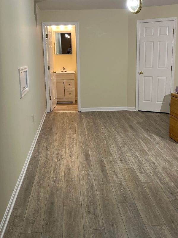 LVP flooring installing in Sykesville, MD