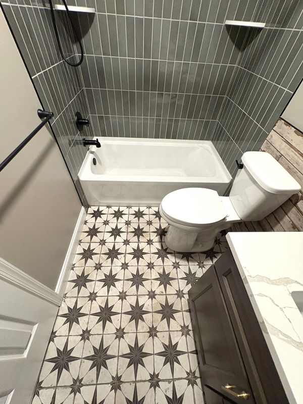 Small bathroom remodel in Carroll county, MD