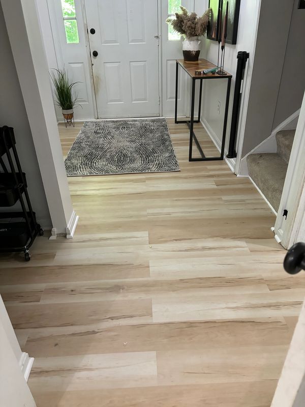 Luxury Vinyl plank flooring LVP installation Eldersburg, MD