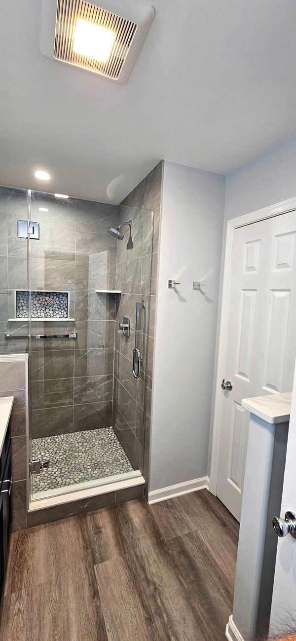 Master bathroom remodel in Marriottsville, MD