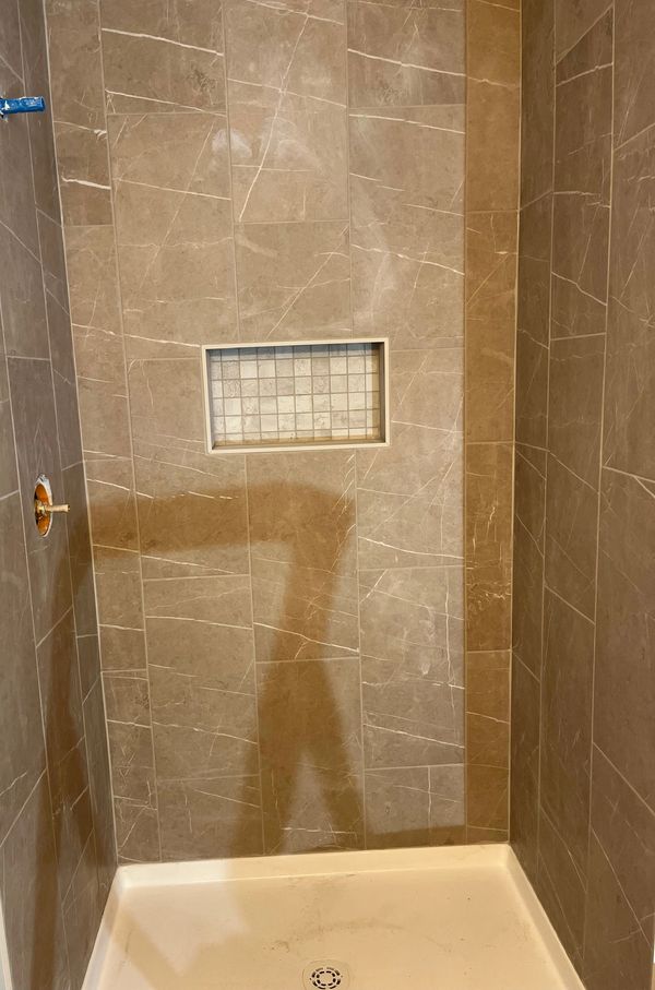 Shower remodel in Woodstock, MD