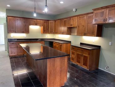 BLACK PEARL GRANITE KITCHEN