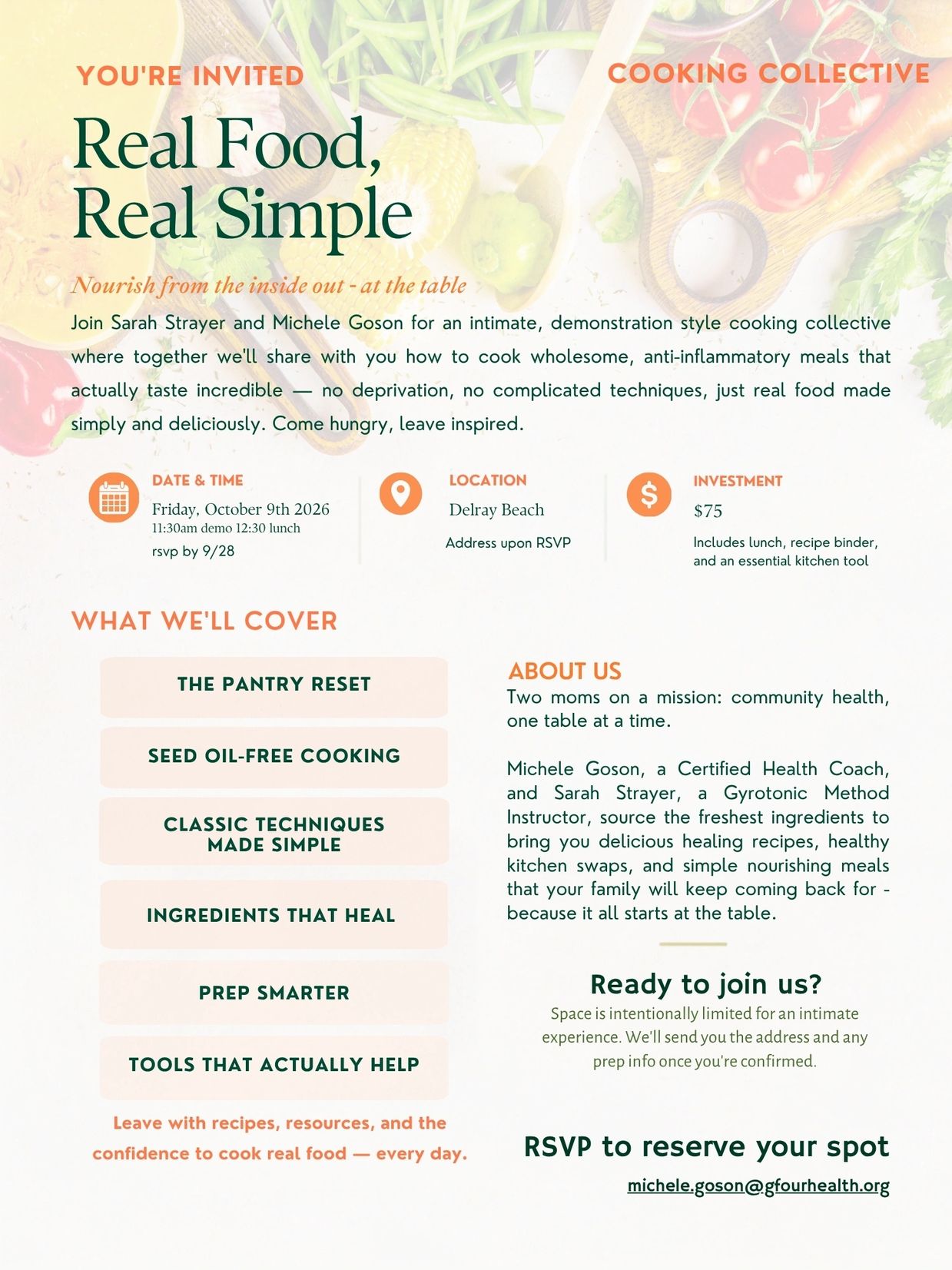 October Cooking Collective Invite

