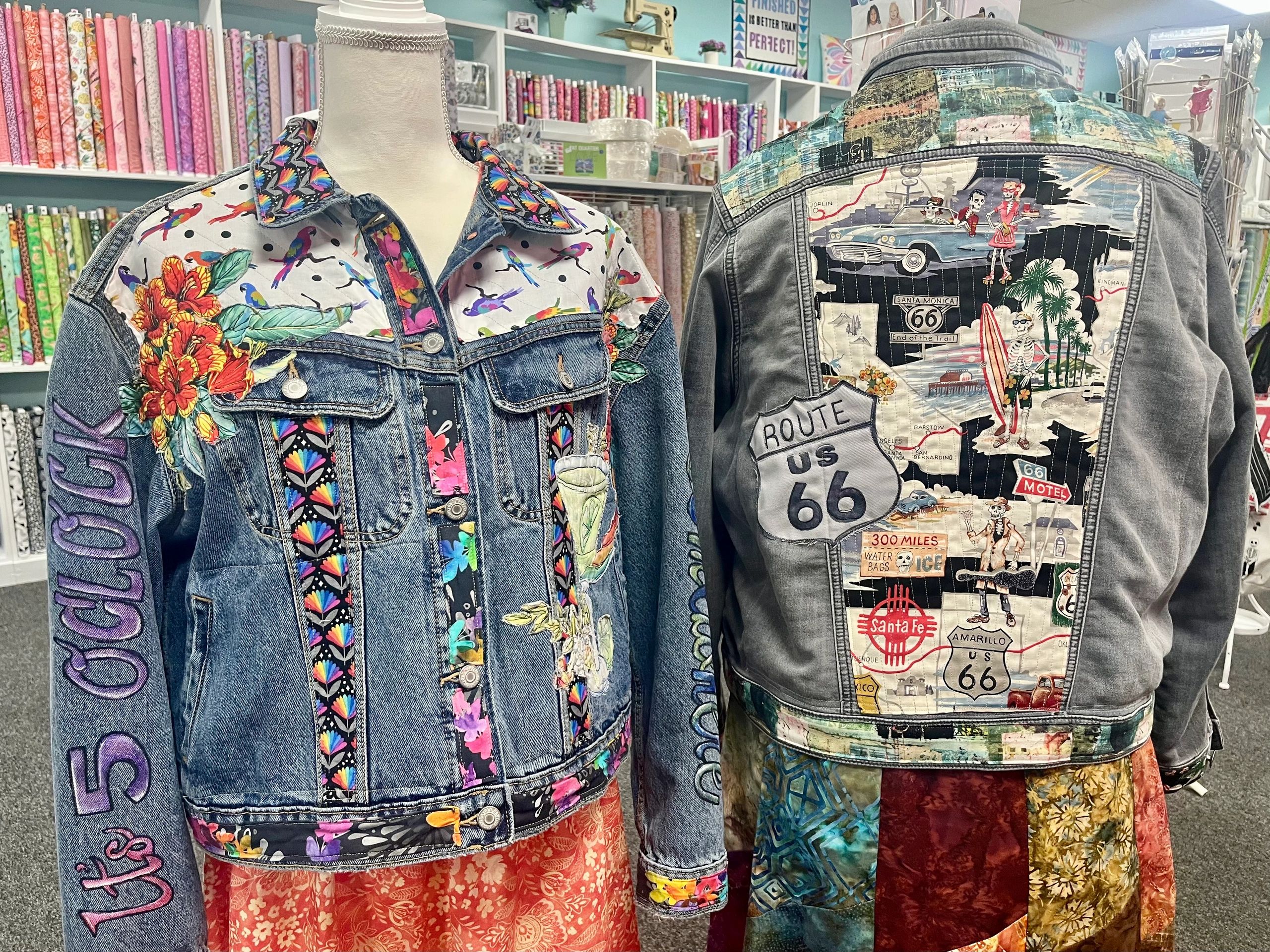 Recycled Jean Jacket