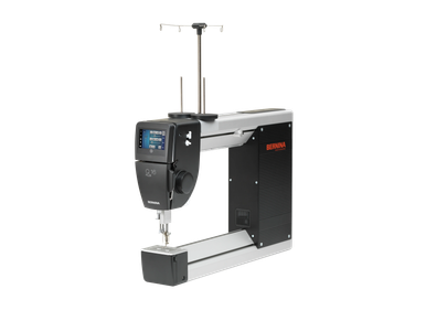 Modern computerized sewing machine with extended arm.