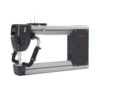 A modern Bernina sewing machine with a sleek design.