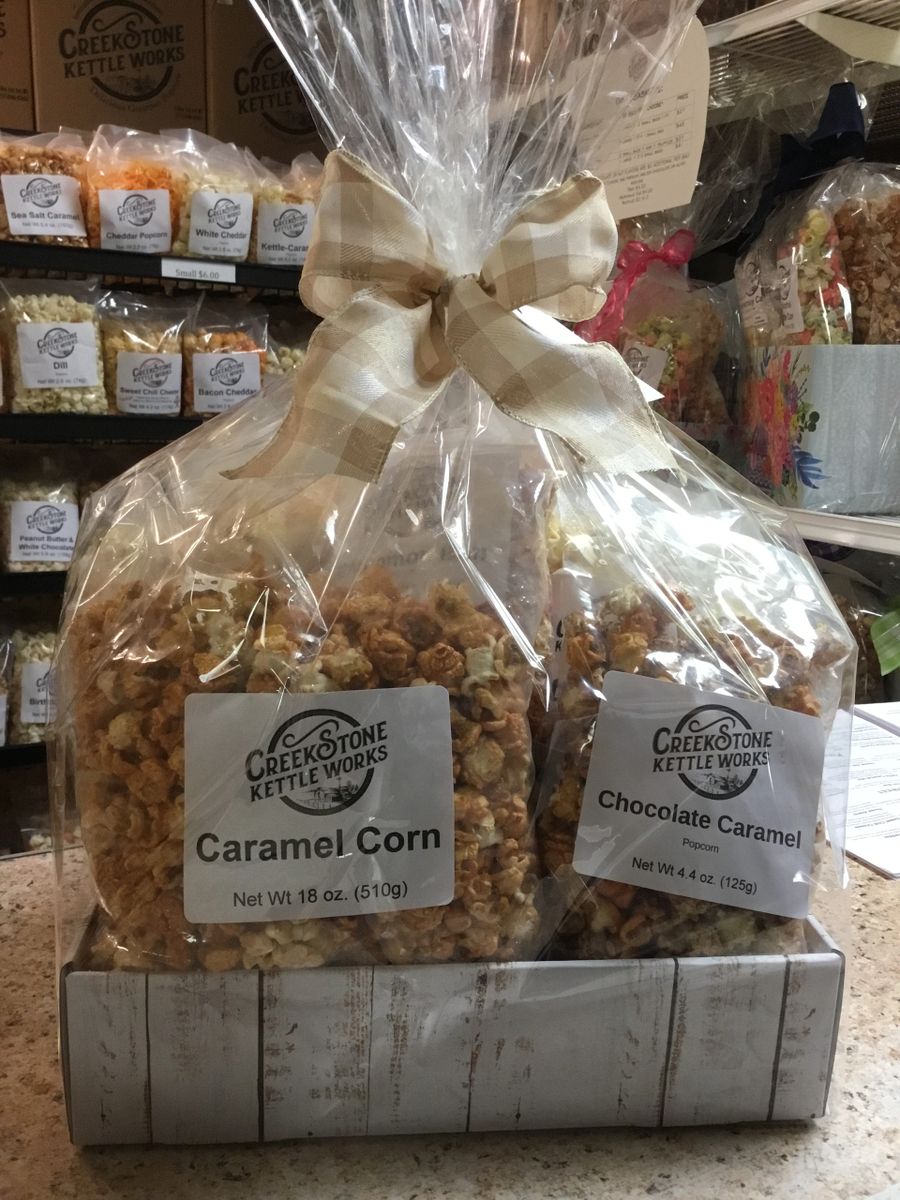 Caramel Popcorn Sampler Gift Box