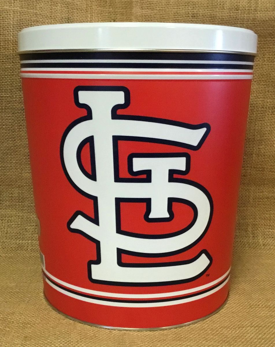 St. Louis Cardinals 3Gallon Popcorn Tin