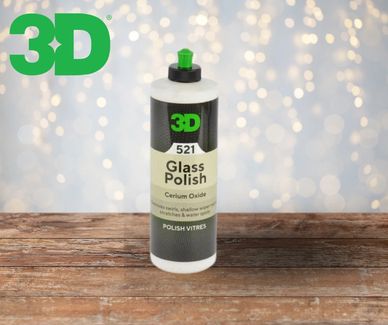 3D Glass Polish 16oz | 521 | Cerium Oxide Based