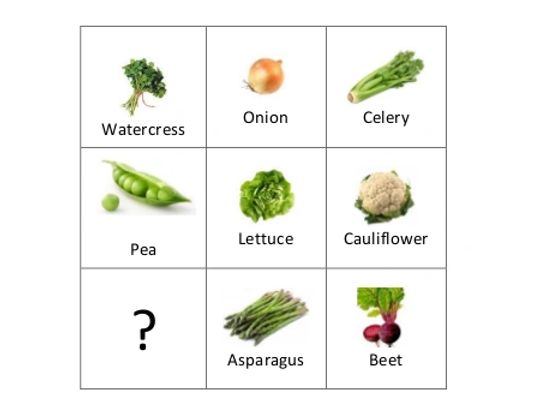 Vegetable puzzle