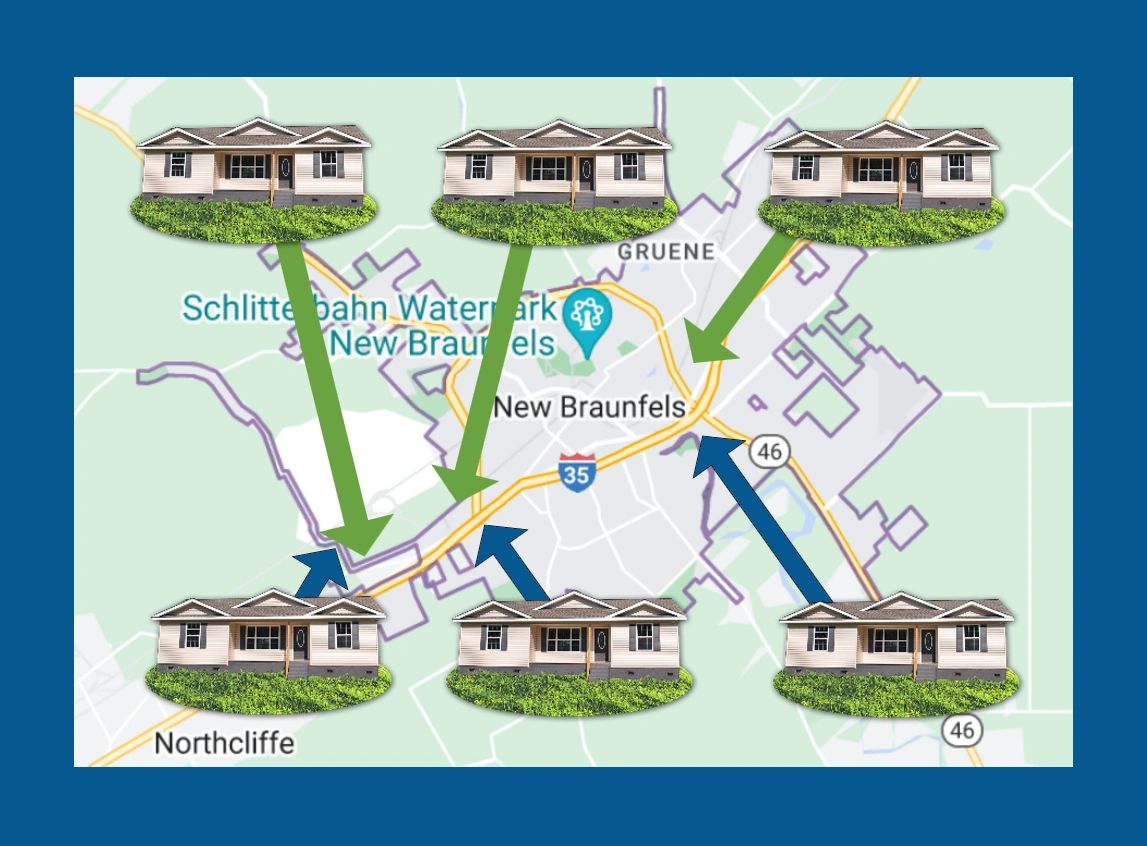 Mobile Home Parks in New Braunfels