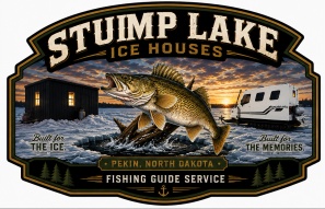 Stump Lake Ice Houses and Guiding