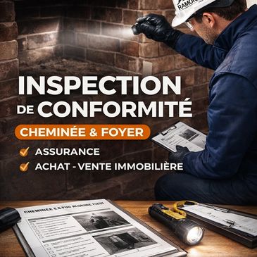 Notre service d’inspection de conformité de cheminée 