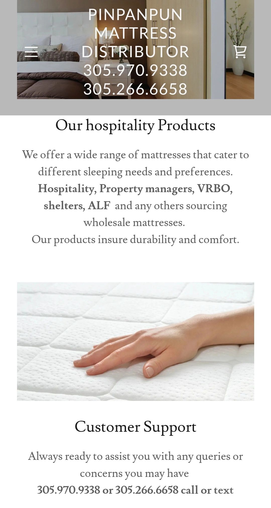 PPP MATTRESS wholesale info