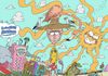 Original Series Concept Spread, 2017 - Hand-drawn, colored digitally