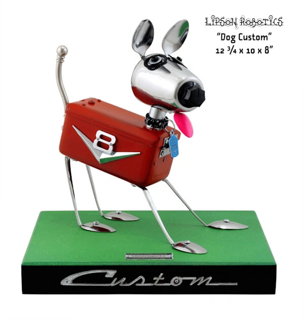 Dog Custom, 2025
Found objects, assemblage
12.75 x 10 x 8 in (32.39 x 25.4 x 20.32 cm)
$1,695