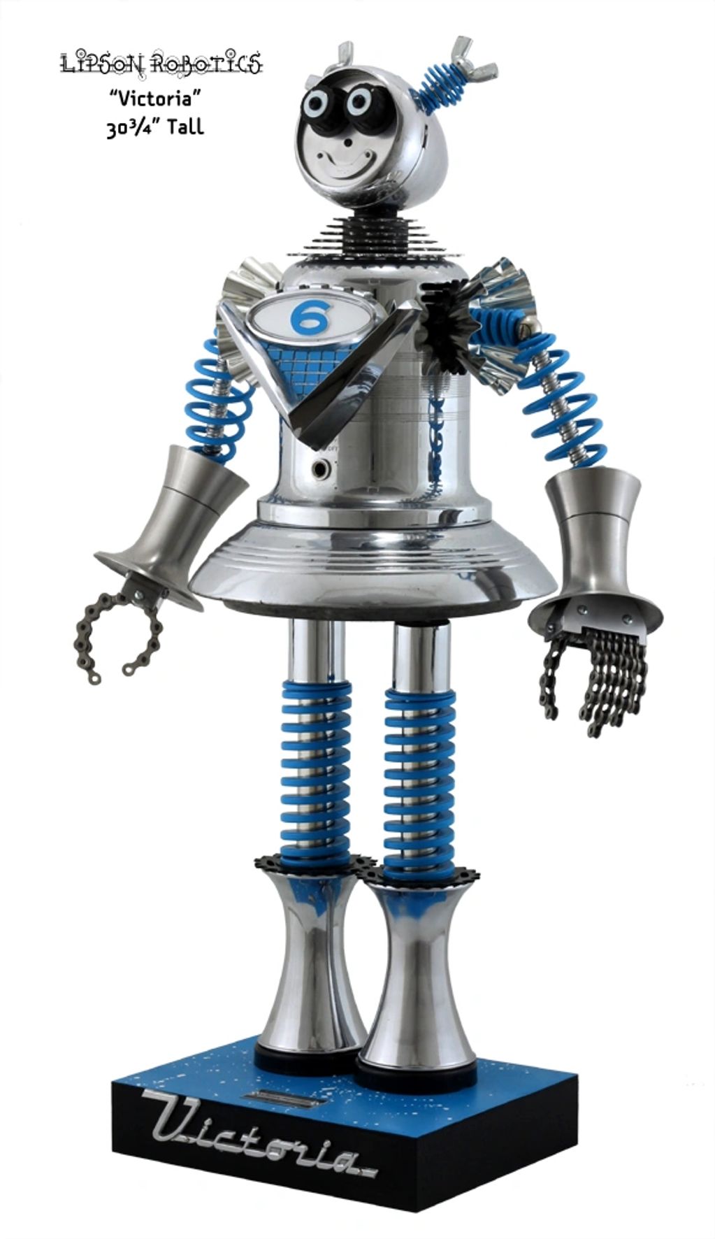 Victoria, 2025
Found object assemblage
Approximately 30¾ inches tall