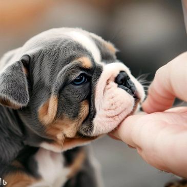 English bulldog puppy