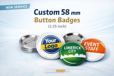 Custom 58 mm Button Badges (2.25 inch)