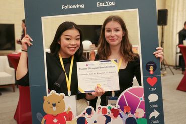 Two Canadian microgrant recipients