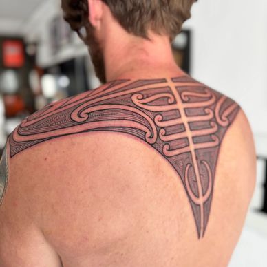 Custom Tamoko tattoo by Roki Maika Tamoko at The Art Of Tattoo studio in Carlton Sydney