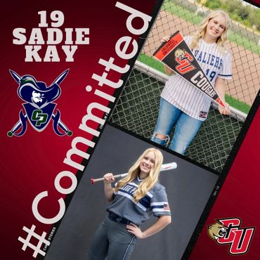 Sadie Kay committed to St. Francis University softball team.