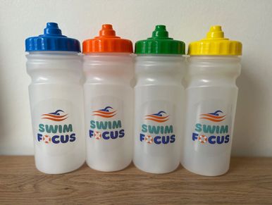 Keep hydrated during your swimming lesson with a Swim Focus water bottle