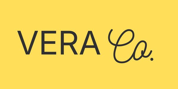 Logo reading 'VERA Co.' on a yellow background.