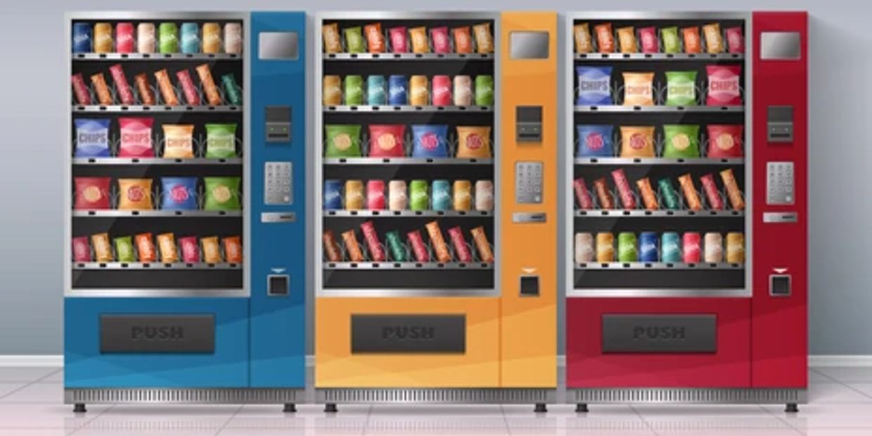 Vending machines and snacks 