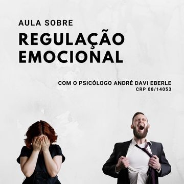 duas pessoas desesperadas e estressadas. divulgação de aula sobre regulação emocional.