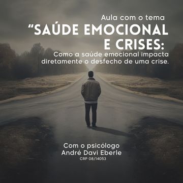 banner divulgação para aula de saúde emocional e crises com psicólogo tecoa.