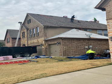 PARTIAL ROOF INSTALL COLOR MATCHED PERFECTLY