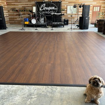 Walnut floor