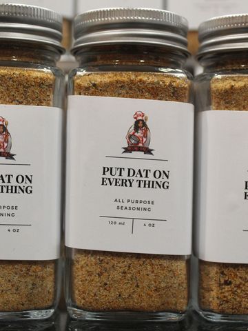 An all purpose seasoning called Put Dat On Everything. 