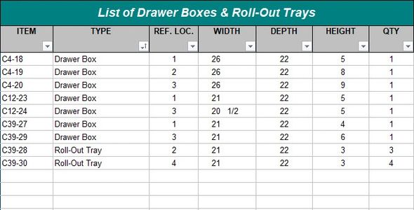 Cabinetcruncher Cutlist Software Cabinet Design Cut List Software Cabinetcruncher Cutlist Software