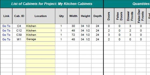 Cabinetcruncher Cutlist Software Cabinet Design Cut List Software Cabinetcruncher Cutlist Software