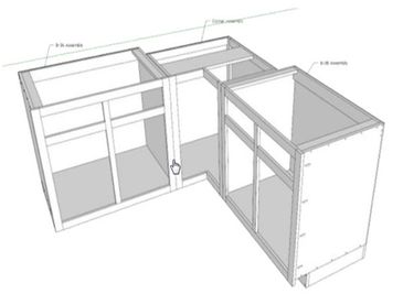 CabinetVIEW 3D SketchUp library for visualizing custom face frame and frameless cabinet layouts.