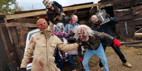 Haunted Hayride Zombies