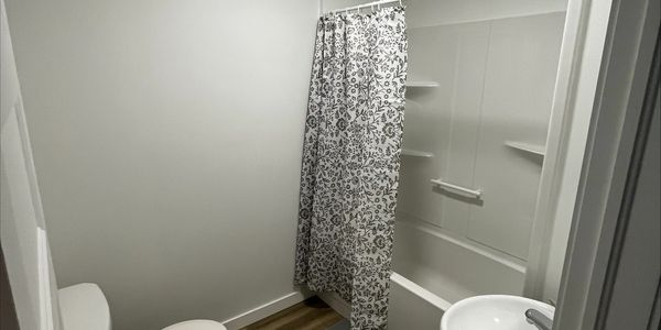 Salle de bain d'un appartement étudiant