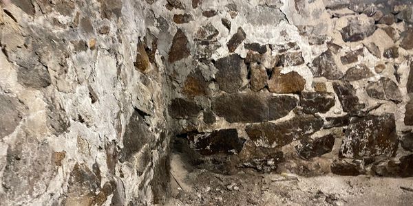 Concord stone foundation repairs and restoration. Historic home foundation repairs.