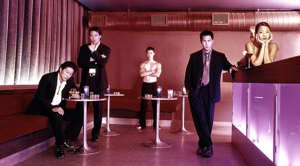 Cast members of Better Luck Tomorrow featuring Sung-Ho Kang and Perry Chen