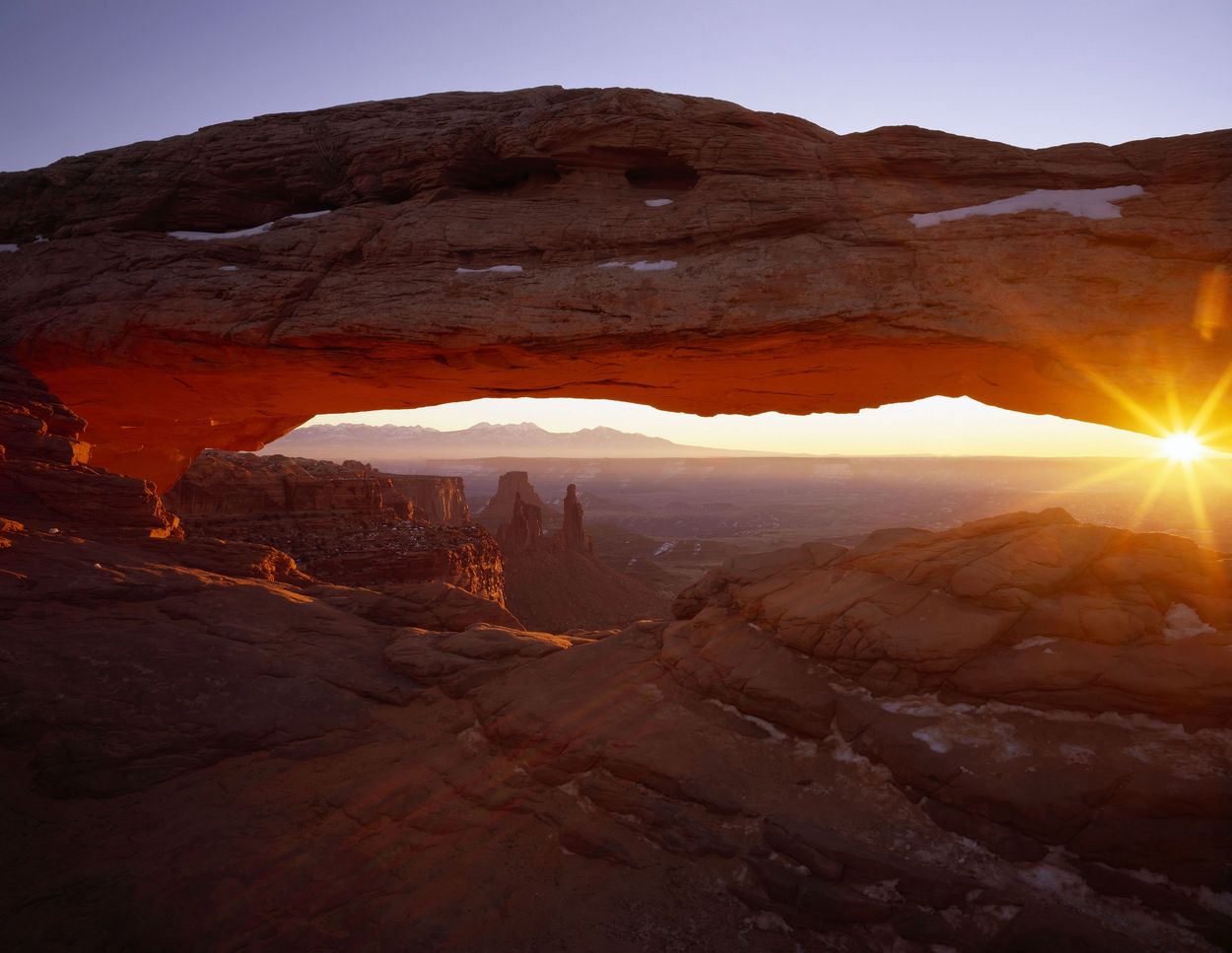 Mesa Arch Winter