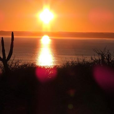 Baja Sunset Cerralvo Island